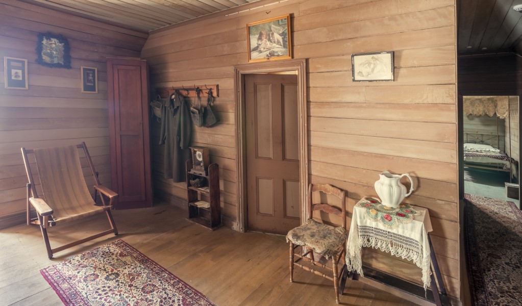 The upstairs hallway at Craigmoor House in Hill End. Photo: John Spencer &copy; DPE