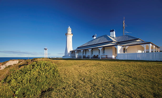Green Cape Lightstation Keepers Cottage, Ben Boyd National Park. Photo credit: Nick Cubbin &copy; DPIE