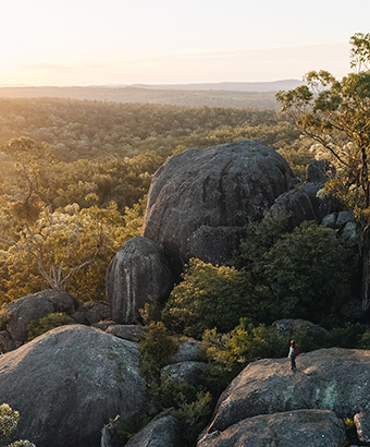 A view of NSW granite country. Photo: Harrison Candlin &copy; DPE