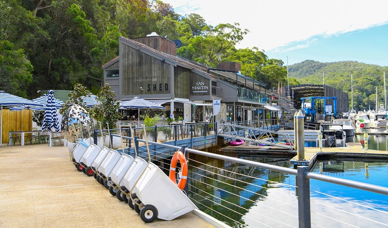 d'Albora Akuna Bay, Ku-ring-gai Chase National Park. Photo: d'Albora Akuna Bay