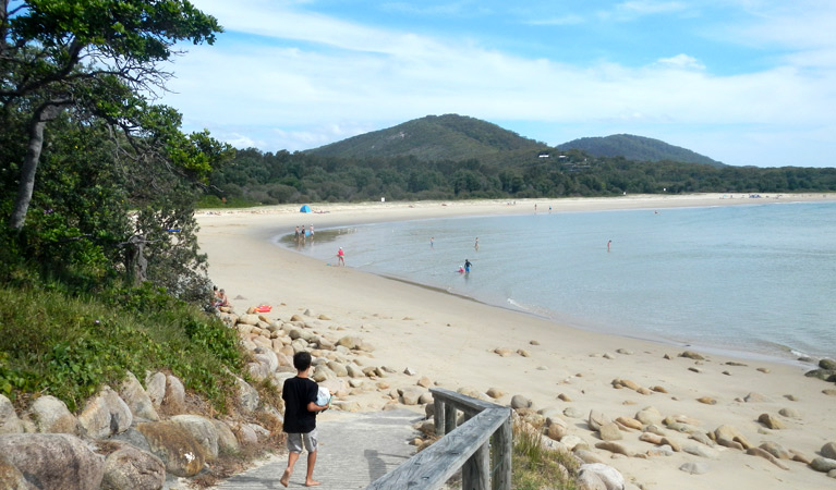 Front Beach, Arakoon National Park. Photo: Debbie McGerty/NSW Government