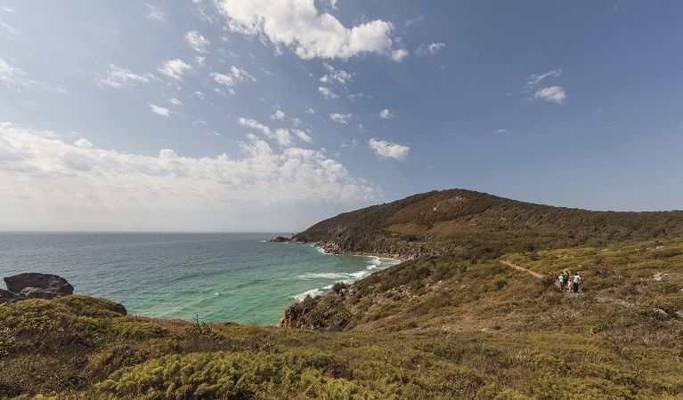 Monument Hill walking track in Arakoon National Park. Photo: David Finnegan &copy; OEH