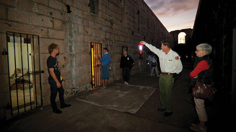 Twilight discovery tour, Arakoon National Park. Photo: Rob Cleary