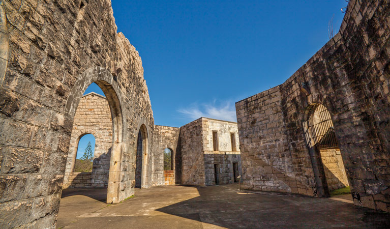 Trial Bay Gaol, Arakoon National Park. Photo: Rob Cleary