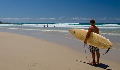 Tallow Beach, Arakwal National Park. Photo: John Spencer/NSW Government