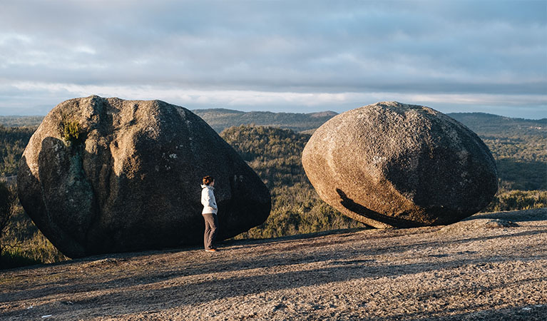 Bald Rock Summit walk, Bald Rock National Park. Photo credit: Harrison Candlin &copy; Harrison Candlin