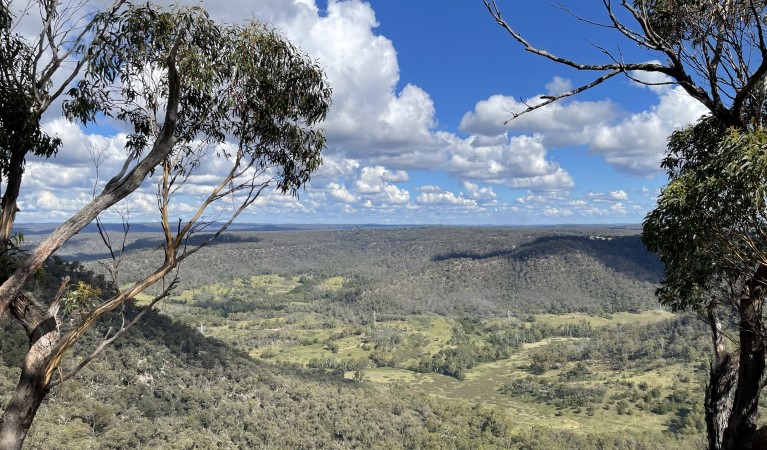 The view from the summit of Mount Penang in Guula Ngurra National Park. Photo: Veronica Quintanilla Berjon &copy; DPE