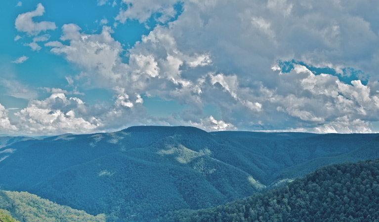 Devils Hole lookout, Barrington Tops National Park. Photo: John Spencer