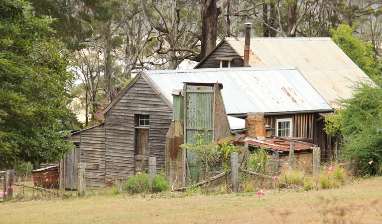 Historic buildings at Davidson Whaling Station. Photo: John Yurasek &copy; OEH