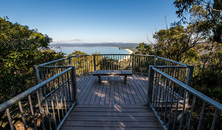 Disaster Bay lookout, Beowa National Park. Photo: John Spencer