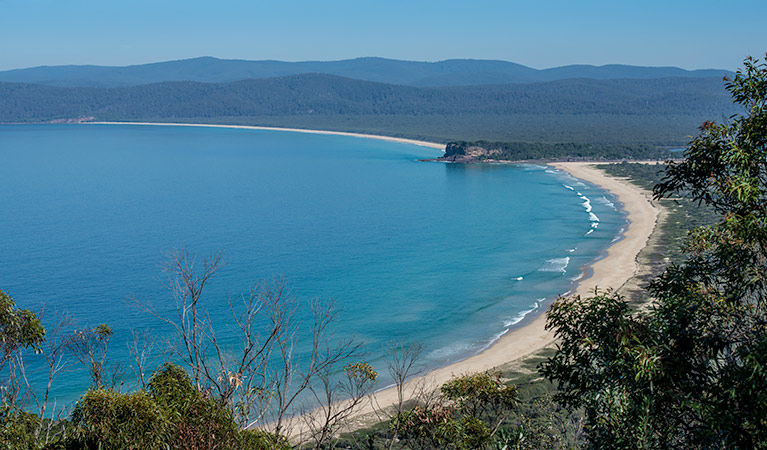 Disaster Bay lookout, Beowa National Park. Photo: John Spencer