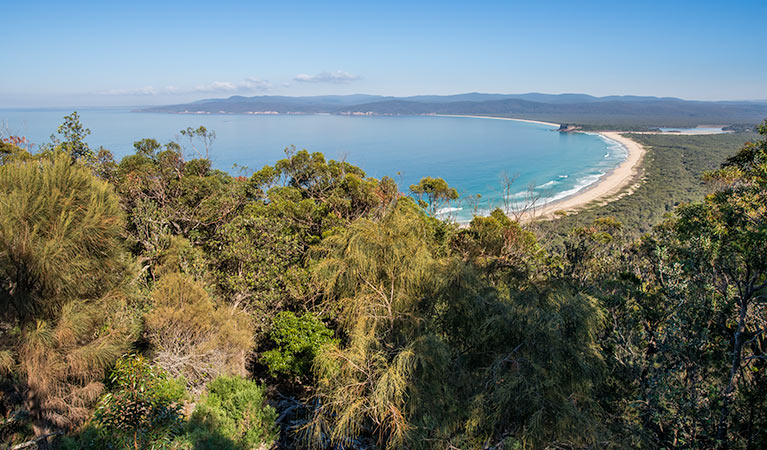 Disaster Bay lookout, Beowa National Park. Photo: John Spencer