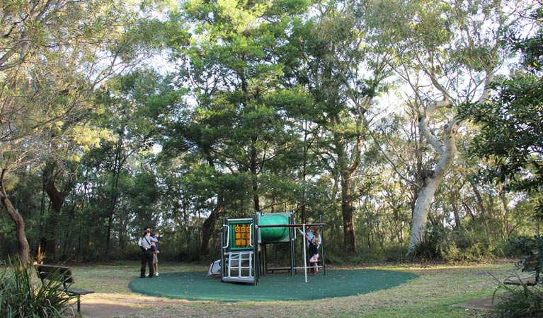 Playground in Berowra Valley National Park. Photo: John Yurasek