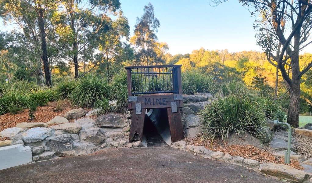 Adventure playground, Blue Gum Hills Regional Park. Photo: John Yurasek &copy; DPIE