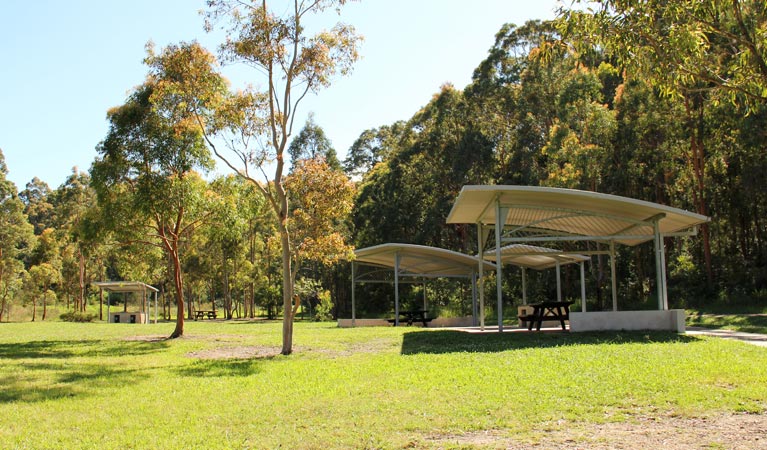 Village green picnic area, Blue Gum Hills Regional Park. Photo: John Yurasek &copy; OEH