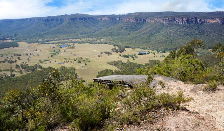 Mount Blackheath Hanggliding Launch Pad, Blue Mountains National Park. Photo: Steve Alton