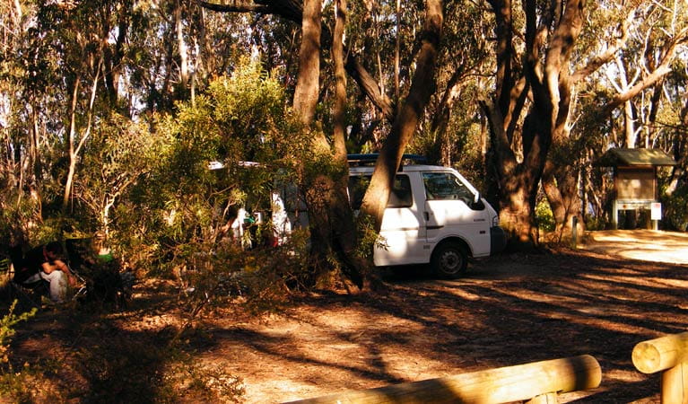 Perrys Lookdown campground, Blue Mountains National Park. Photo: Craig Marshall