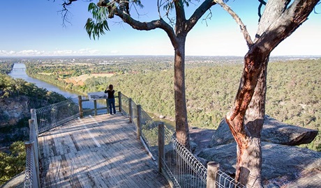 Portal lookout, Blue Mountains National Park. Photo credit: Nick Cubbin &copy; DPIE