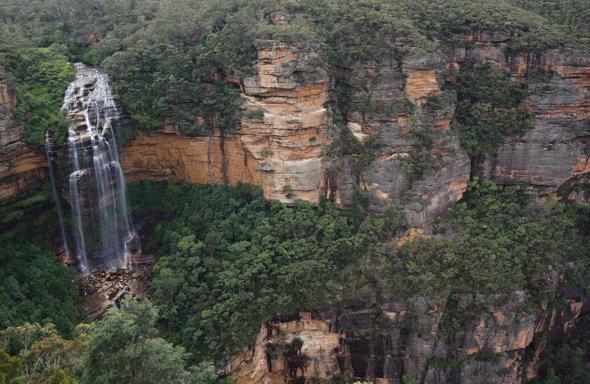 Wentworth Falls, Blue Mountains National Park. Photo: Steve Alton/OEH.