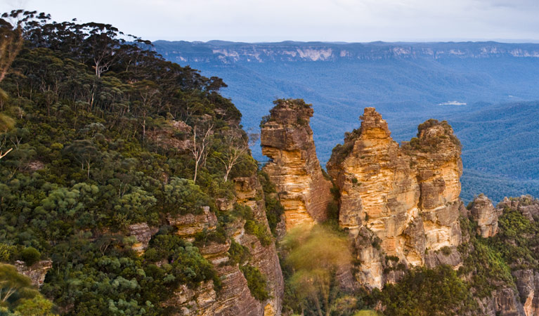 Echo Point lookout, Blue Moutains National Park. Photo: David Finnegan