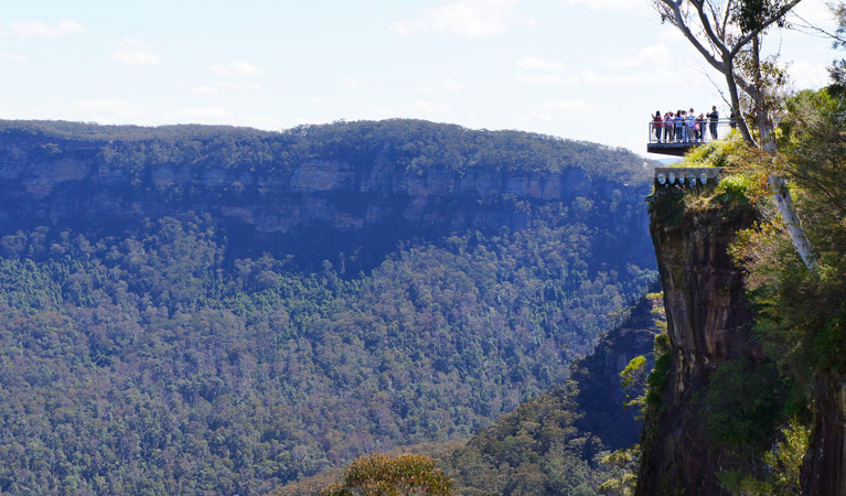 Echo Point Lookout (Three Sisters), Blue Mountains National Park. Photo: Steve Alton