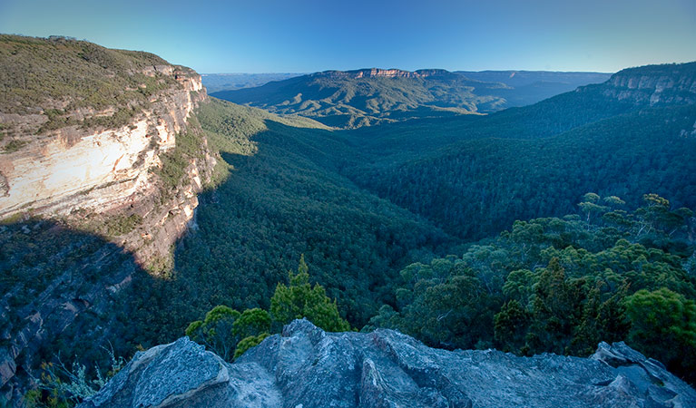 Princes Rock walking track, Blue Mountains National Park. Photo: Nick Cubbin &copy; OEH