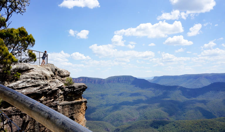 Sublime Point Lookout, Blue Mountains National Park. Photo: Steve Alton/NSW Government