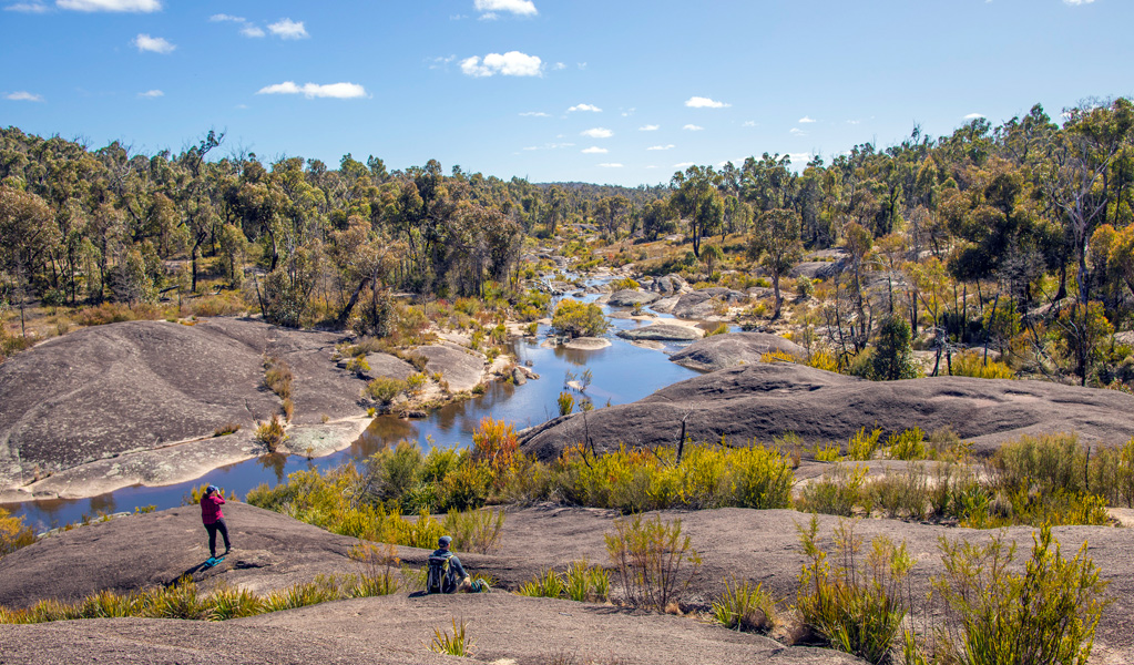 Morgans Gully picnic area, end point of the River walk in Boonoo Boonoo National Park near Tenterfield. Photo: Joshua J Smith, &copy; DCCEEW