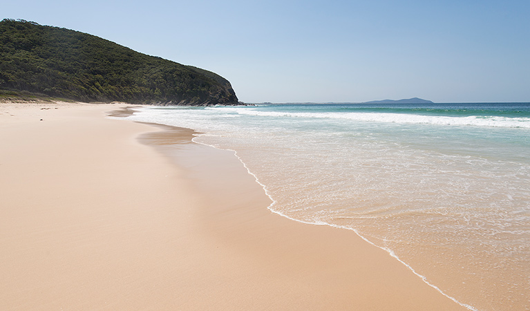 Elizabeth Beach in Booti Booti National Park. Photo credit: John Spencer &copy; DPIE