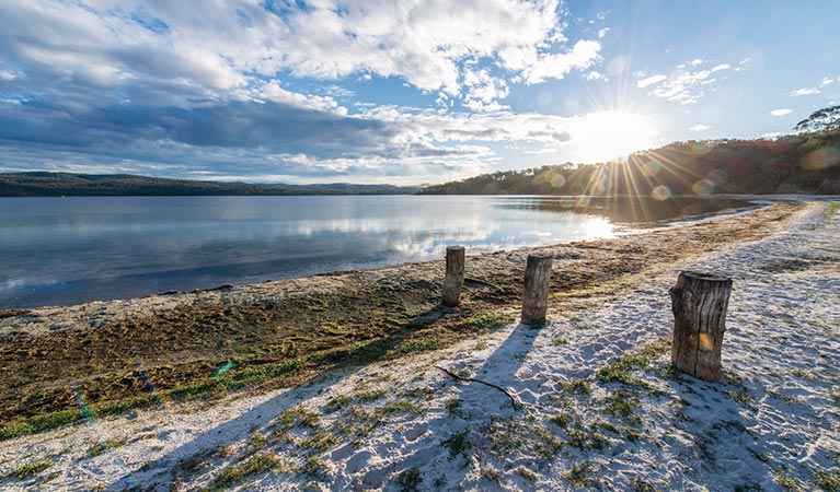 Wallagoot Lake in Bournda National Park. Photo: John Spencer/DPIE