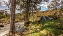 Lowells Flat campground, Brindabella National Park. Photo: Murray van der Veer/NSW Government