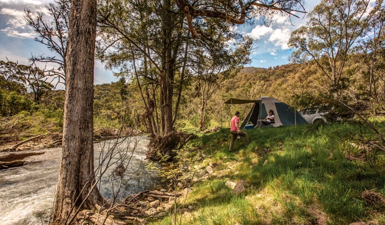 Lowells Flat campground, Brindabella National Park. Photo: Murray Vanderveer/OEH