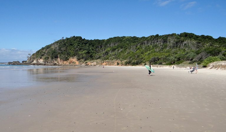 Broken Head beach, Broken Head Nature Reserve. Photo: D Mackey/NSW Government 