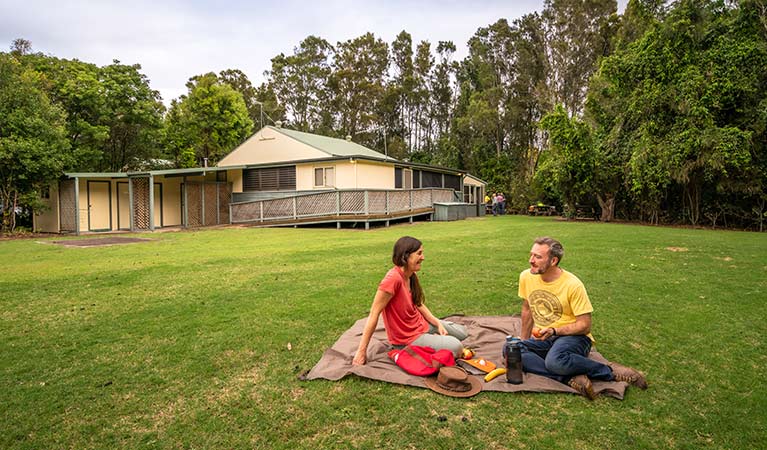 Exterior of Swamp House, Bundjalung National Park. Photo: J Spencer/OEH