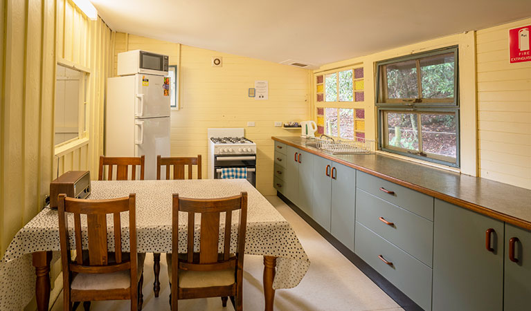 Hammonds Cottage, kitchen, Woody Head, Bundjalung National Park. Photo: John Spencer/OEH