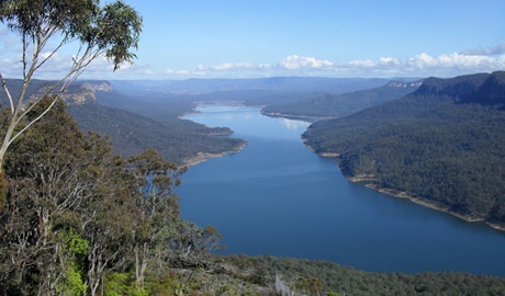 Burragorang lookout, Burragorang State Conservation Area. Photo: A Horton/NSW Government