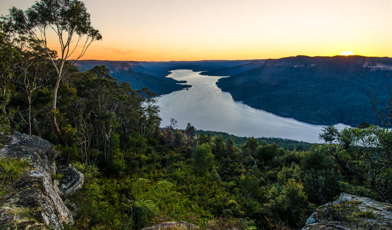 Lake Burragorang in Greater Blue Mountains World Heritage Area. Photo: John Spencer &copy; DPIE