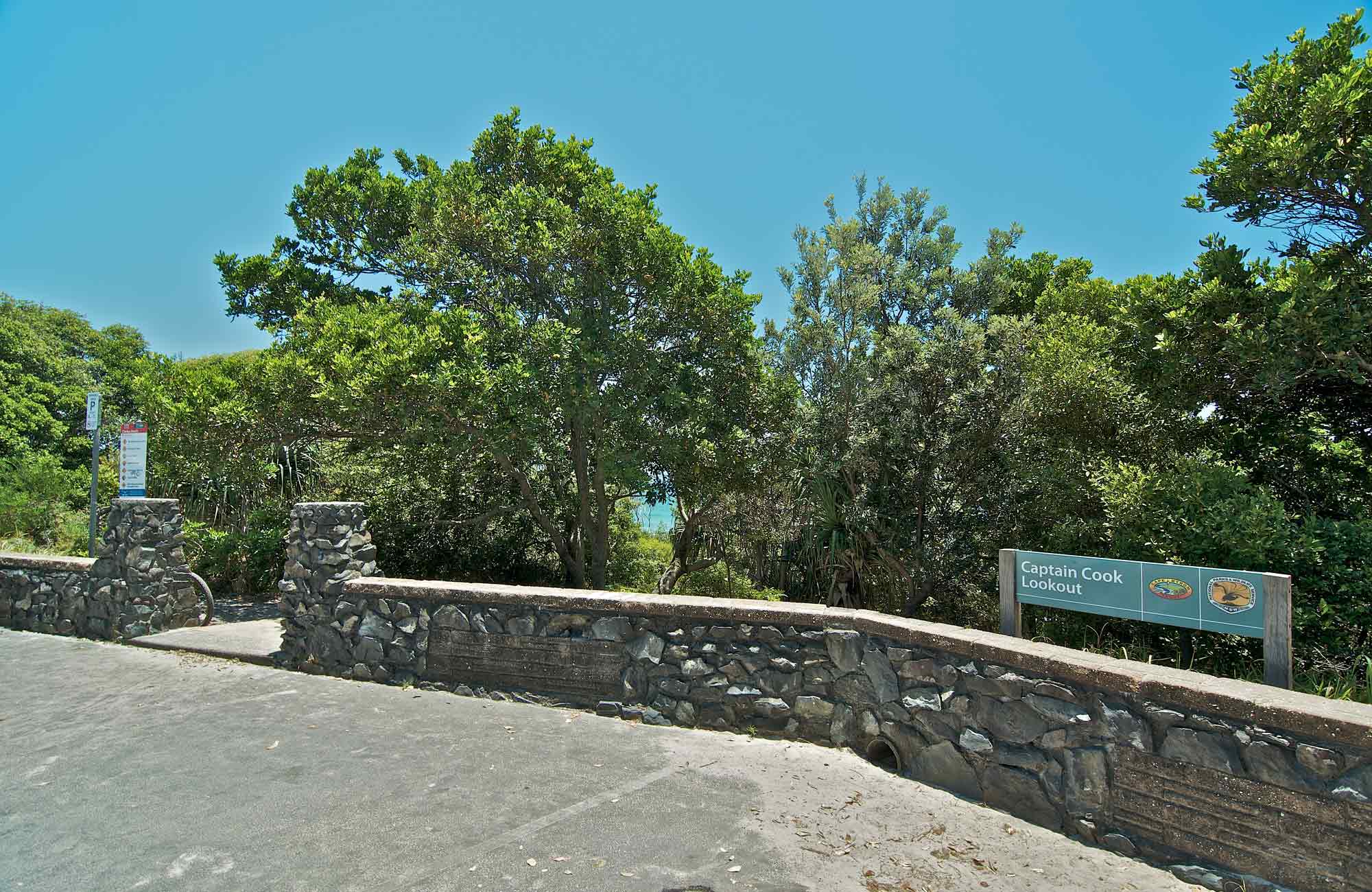Captain Cook lookout and picnic area, Cape Byron State Conservation Area. Photo: John Spencer