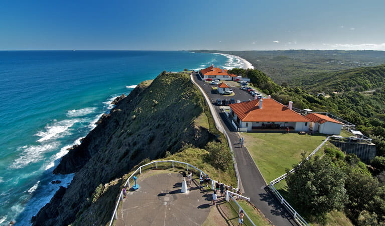 Lighthouse view, Cape Byron State Conservation Area. Photo: John Spencer &copy; DPIE