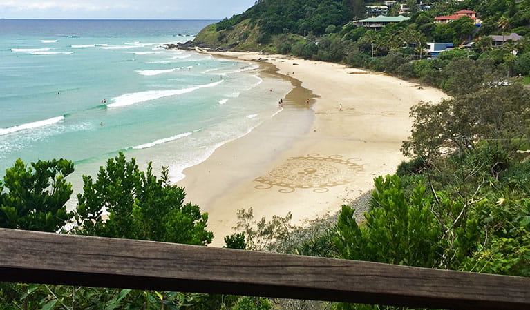 Wategos Beach in Cape Byron State Conservation Area, Byron Bay. Photo: OEH/N.Webb