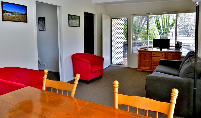 Capertee Cottage lounge room. Photo: Anjee du Terreau OEH