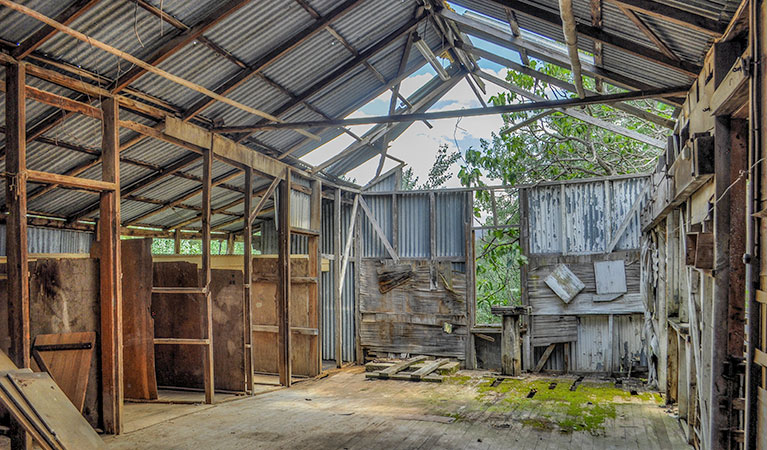 Capertee Woolshed ruins, Capertee National Park. Photo &copy; Michelle Barton