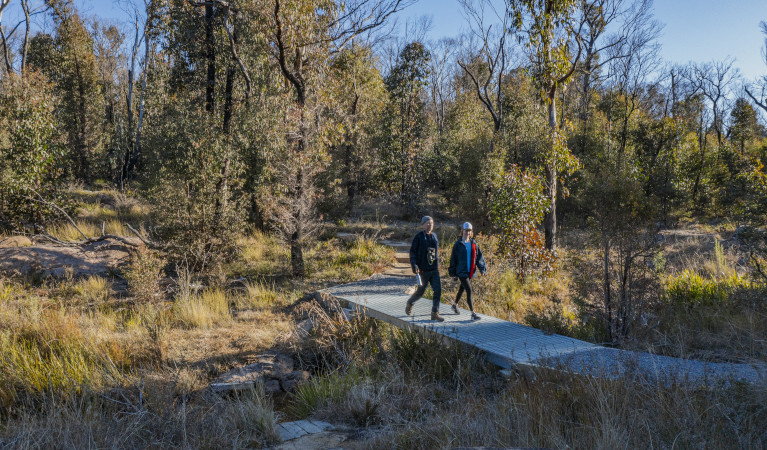 Warrigal walking track, Cathedral Rock National Park. Photo: Josh Smith &copy; DPE