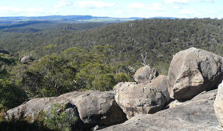 A stunning vista from Woolpack Rocks in Cathedral Rock National Park. Photo: B Webster