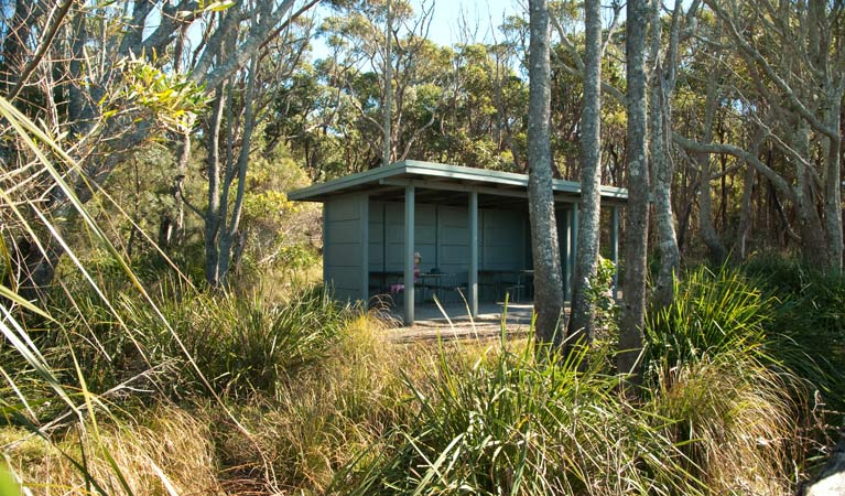 Shelter, Conjola National Park. Photo &copy; Michael Jarman