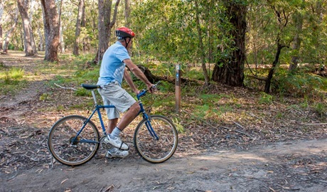 Monument Beach Ride from Bendalong, Conjola National Park. Photo: Michael van Ewijk.