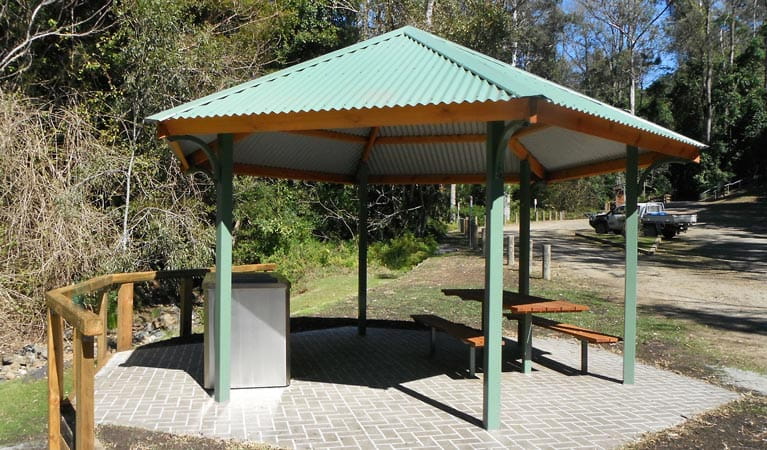 Hidden Treasures picnic area, Copeland Tops State Conservation Area. Photo &copy; Brent Mail