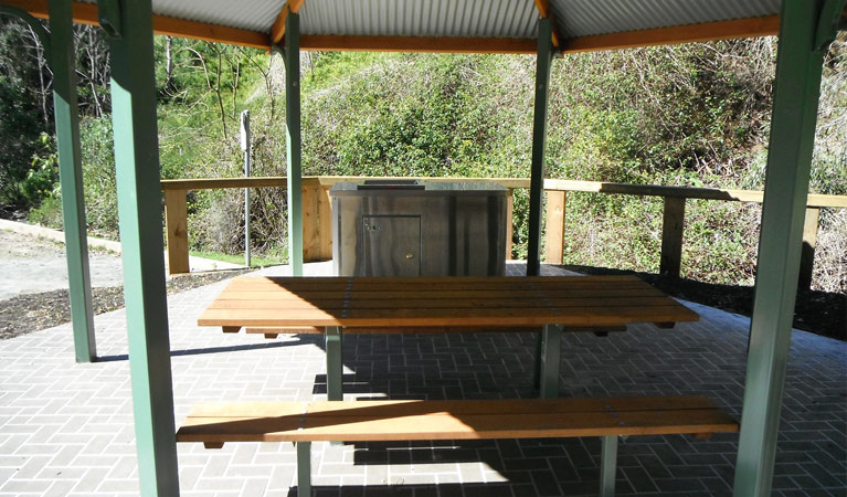 Hidden Treasures picnic area, Copeland Tops State Conservation Area. Photo &copy; Brent Mail