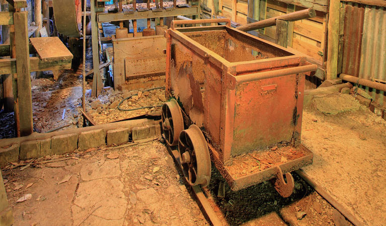 Mountain Maid gold mine, Copeland Tops State Conservation Area. Photo: Brent Hall