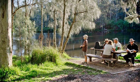 Wandandian Creek picnic area, Corramy Regional Park. Photo: D Duffy